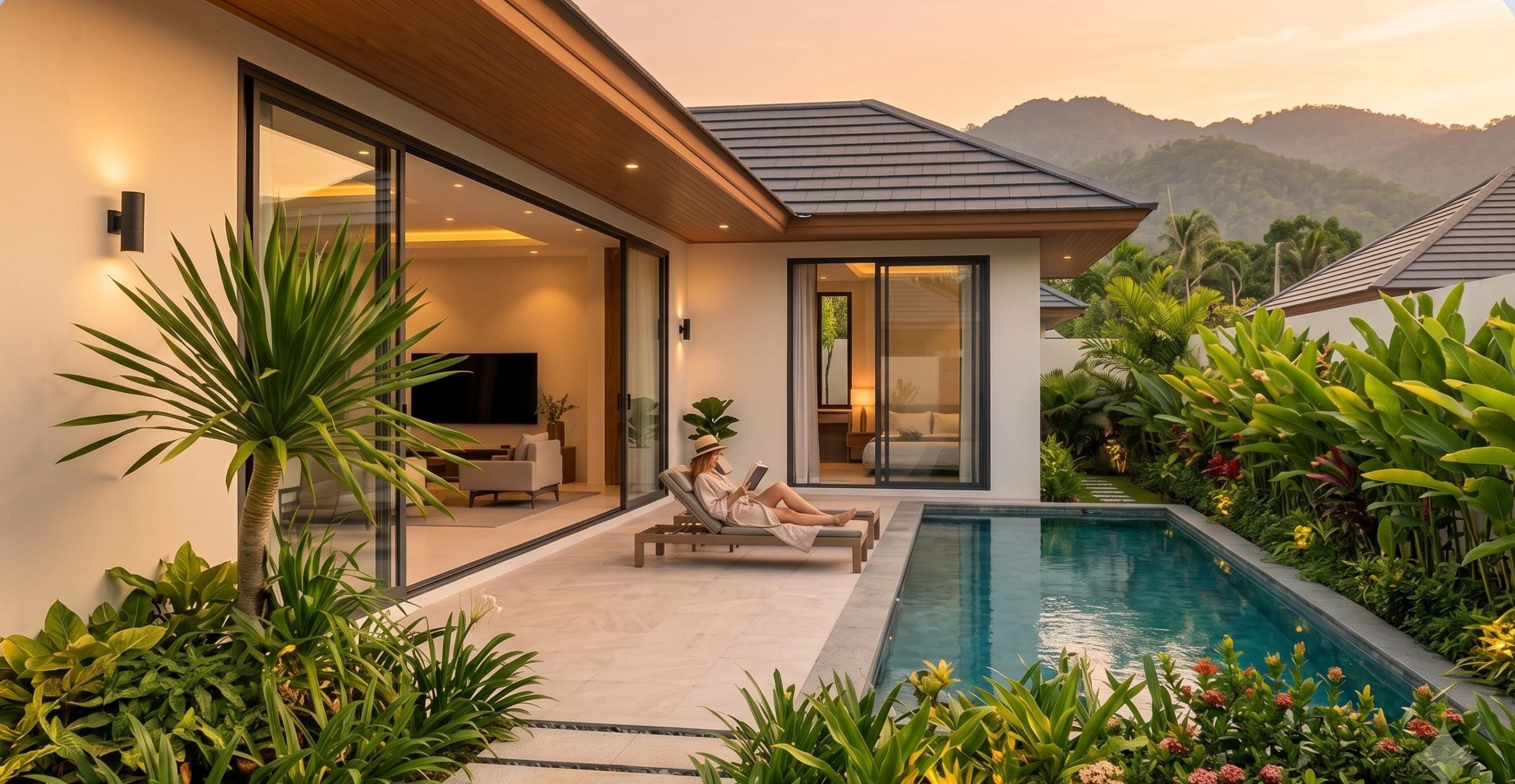 Exterior and outdoor living